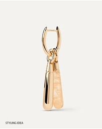 PDPAOLA - Yellow Aventurine Large Drop Pendant