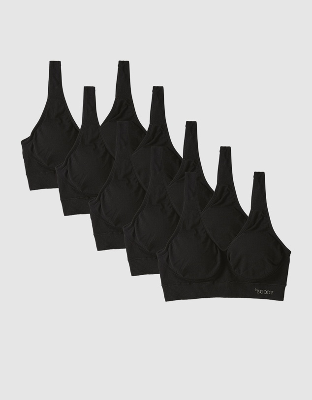 Boody - 5-Pack Padded Shaper Crop Bra