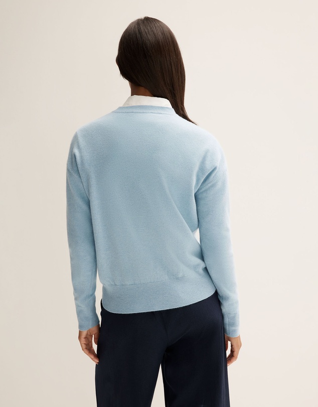 Trenery - Merino Cashmere Forward Shoulder Seam Knit