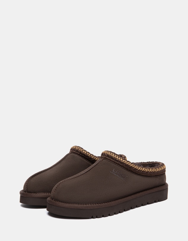 EVERAU - Australian Shepherd Ugg Tay Cow Suede Upper House Shoes