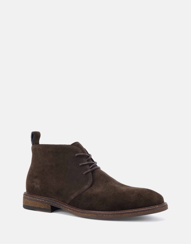 Wild Rhino - Zedi Dark Brown Suede