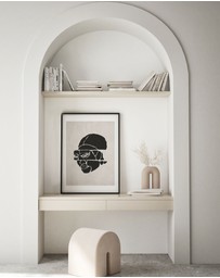 Olive et Oriel - Beauté en Morceaux II Art Print