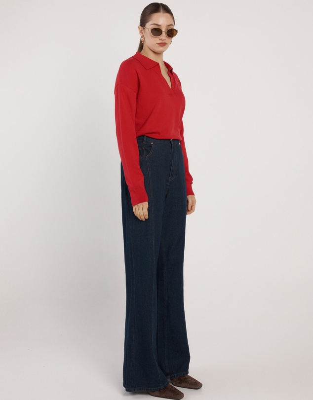 Fate + Becker - Avia Wide Leg Jean