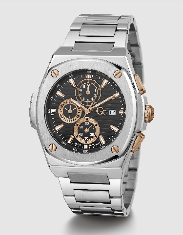 GC - Gc Coussin Shape Chrono Metal