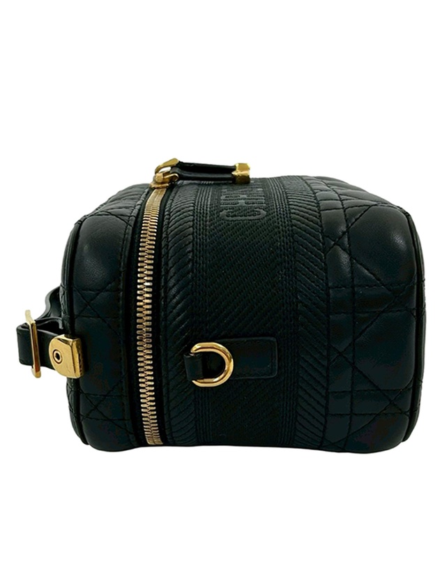 Pre-Loved by Azura Reborn - Pre-Loved Small Lambskin Cannage DiorTravel Vanity Case