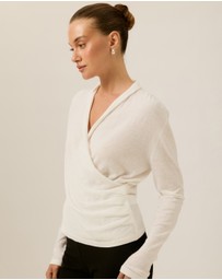 Tussah - Drape Knit Top