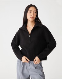 Forcast - Marnie Half Zip Jumper