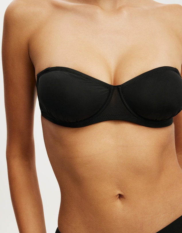 Cotton On Body - Sheer Strapless Balconette Bra