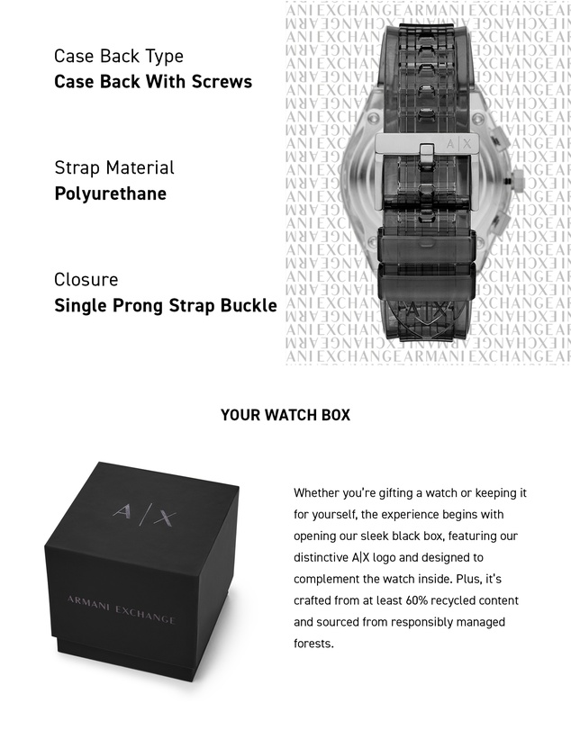 Armani Exchange - Gray Chronograph Watch