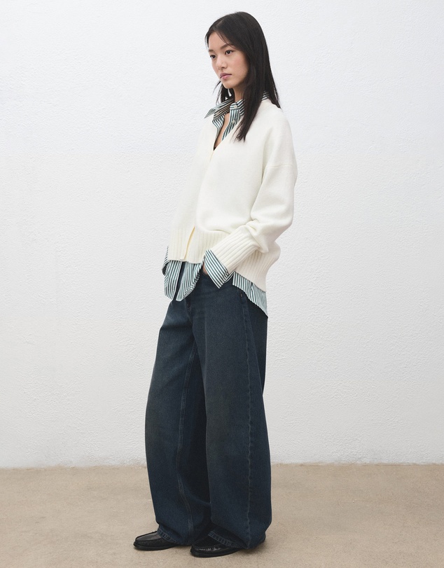 M.N.G - V-Neck Knitted Cardigan