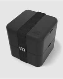 Monbento - Monbento Mb Square Bento Box - Black Onyx