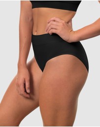 B Free Intimate Apparel - Smooth-Touch Contour High Cut Briefs - 3 Pack