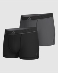 adidas Sportswear - 2 Pack Active Micro Flex Eco Trunk Underwear