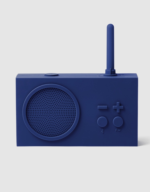 Lexon - Lexon Thykho 3 Fm Radio & Bluetooth Speaker - Dark Blue