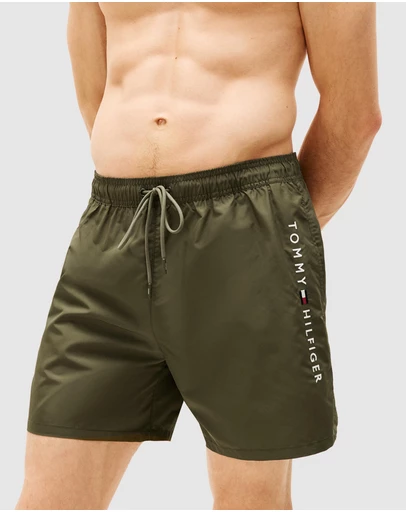 Tommy Hilfiger - Original Drawstring Mid Length Swim Shorts
