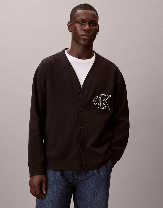 Calvin Klein Jeans - Double Rib Logo Cardigan