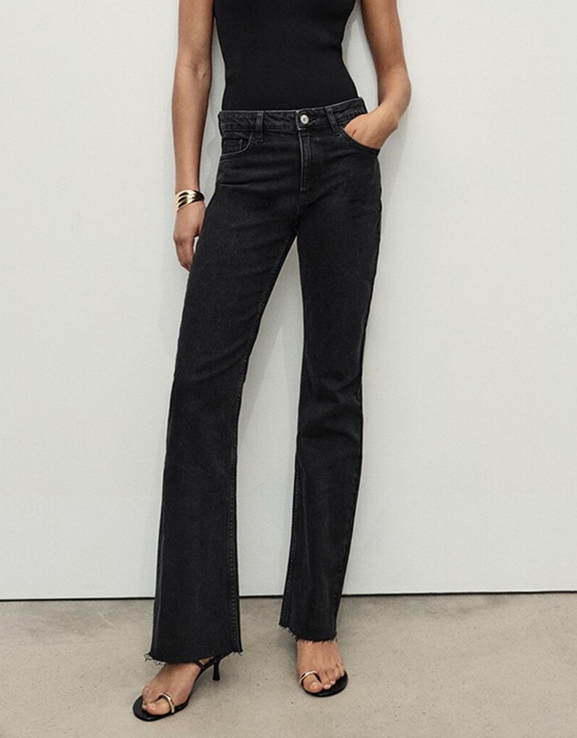M.N.G - Fiona Flared Mid-Rise Jeans