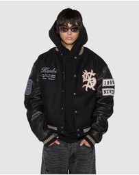Ksubi - Playoff Varsity Jacket Black