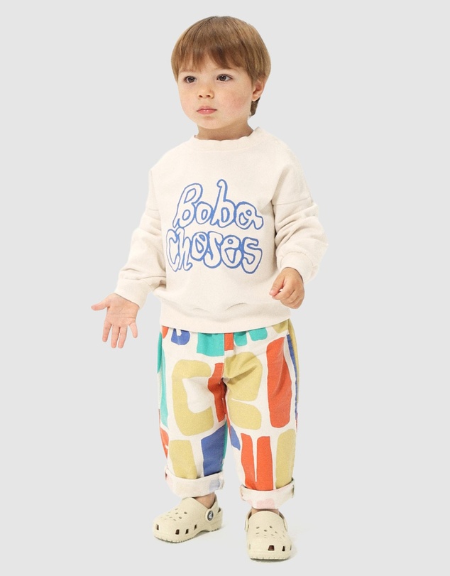 Bobo Choses - Bobo Choses By Hand Raglan Sweatshirt - Babies
