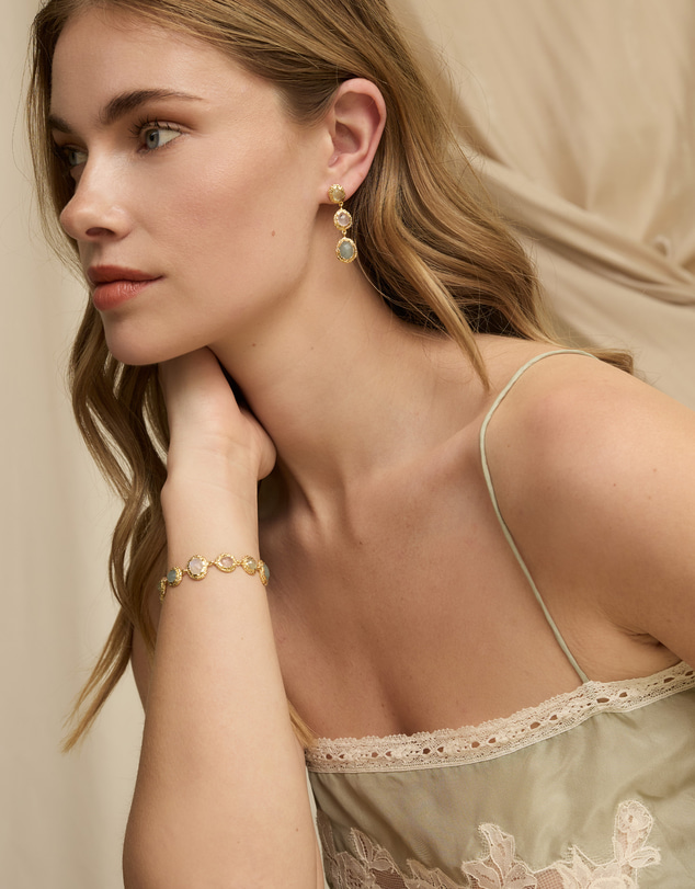 Bianc - Petal Earrings