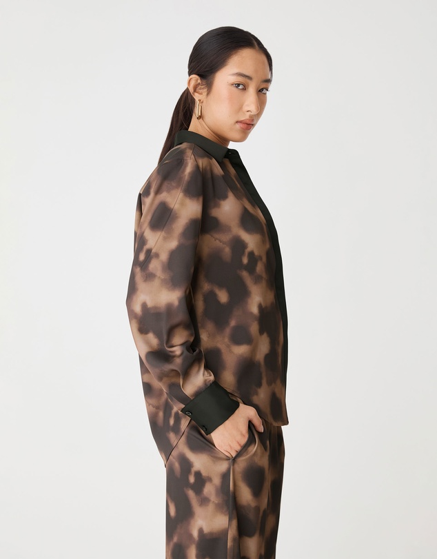 Forcast - Savanna Printed Satin Shirt