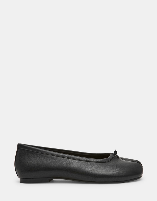 Steve Madden - Calico Black Leather Flats