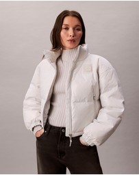 Calvin Klein - Allover Emblem Logo Puffer Jacket