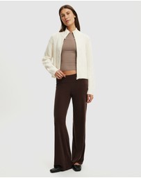Cotton On - Double Zip Cable Bomber