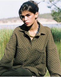 KINGA CSILLA - Sabbia Quilted Dbl Pocket Shirt