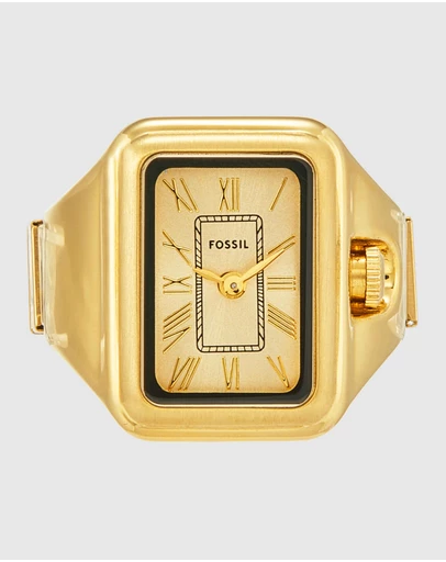 Fossil - Raquel Ring Gold Tone Analogue Watch