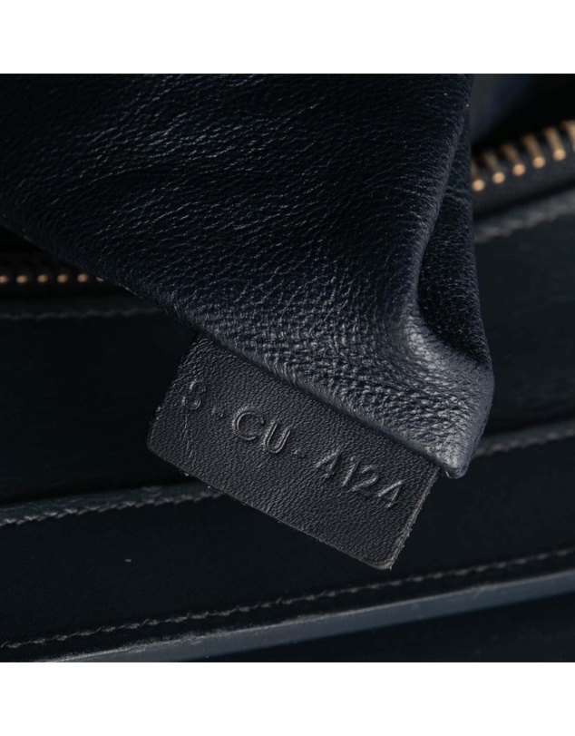 Pre-Loved by Azura Reborn - Pre-Loved Micro Tricolor Leather Luggage Tote