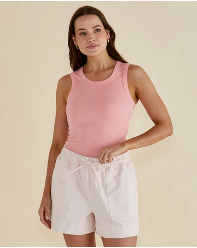 Betty Basics - Francis Rib Tank