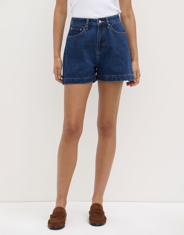 Assembly Label - Boxy Denim Shorts