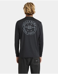 Billabong - Mens Big Wave Daz Long Sleeve Rash Vest