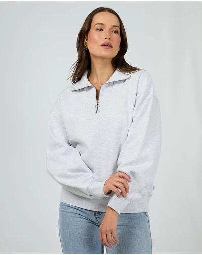 Silent Theory - Silent Luxe 1/4 Zip Crew