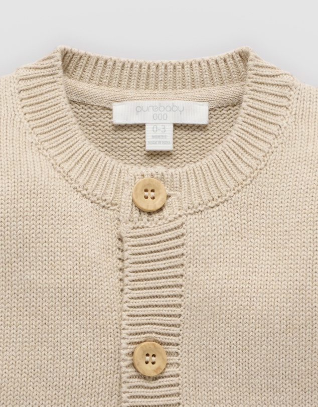 Purebaby - Toadstool Cardigan -Kids-Babies