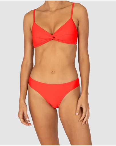 Baku Swimwear - Rococco 80s Rio Scoop Bikini Bottom