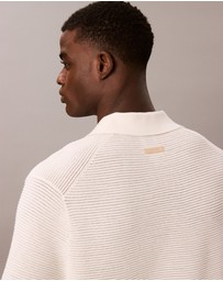 Calvin Klein - Tech Knit Johnny Collar Polo Shirt