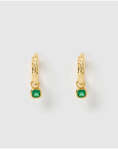 Izoa - Alwyn Huggie Earrings