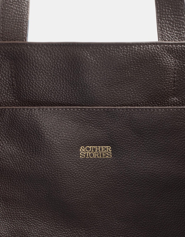 & Other Stories - Leather Tote Bag