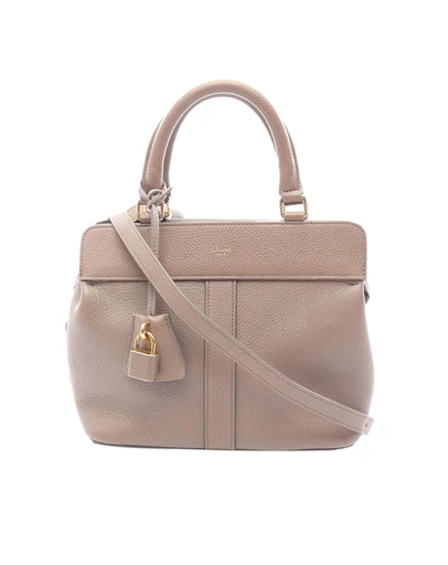 Pre-Loved by Azura Reborn - Pre-Loved Small Cabas de France Leather Satchel