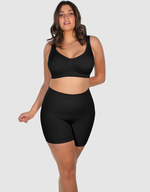 B Free Intimate Apparel - Curvy Tummy Control Shaping Shorts