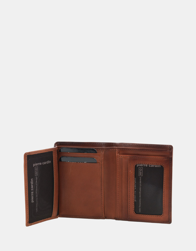 Pierre Cardin - Pierre Cardin Men's Leather Tri-Fold Wallet