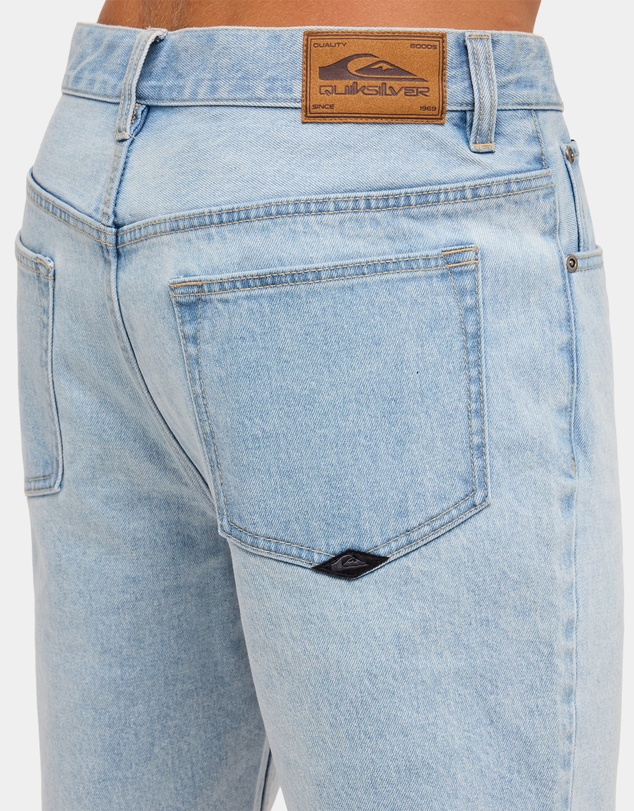 Quiksilver - Mens Aqua Cult Denim Shorts