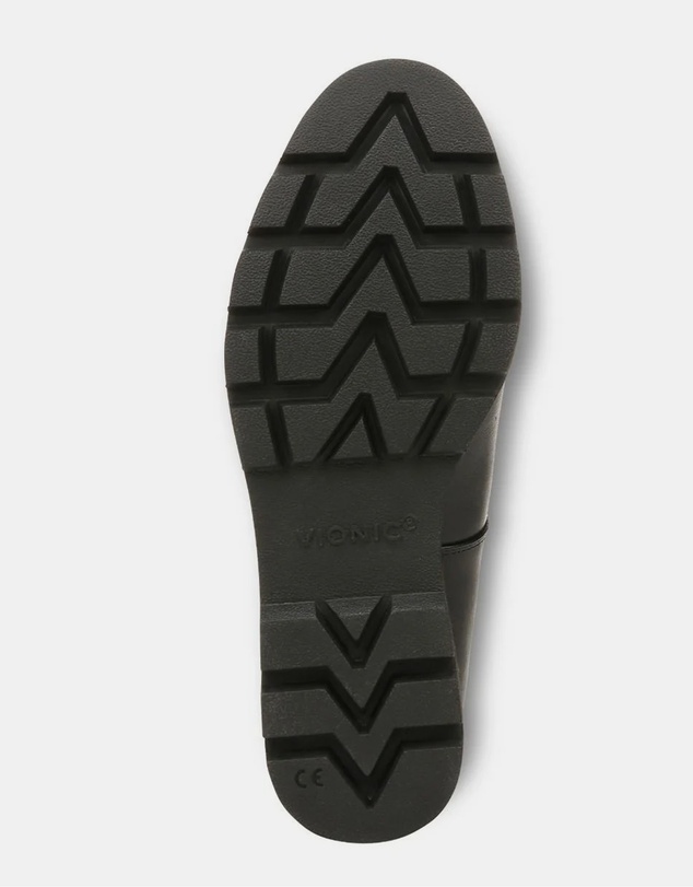 Vionic - Willa Wedge - Black Leather