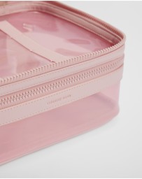 Country Road - Double Zip Makeup Case