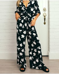 UNE PIECE - Linen Palazzo Pants