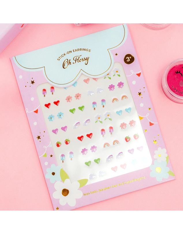 Oh Flossy - Kids Stick-On Earrings