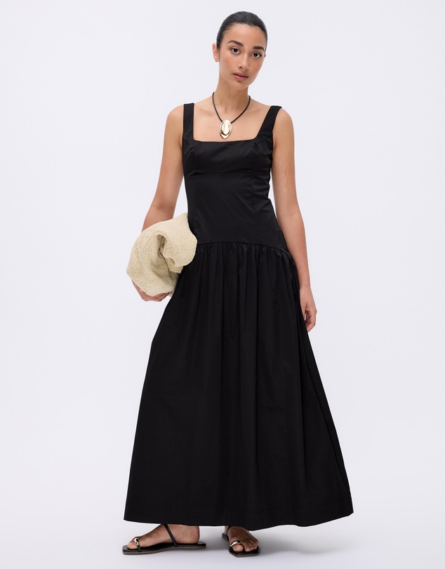 Minima Esenciales - Zuri Cotton Midi Dress