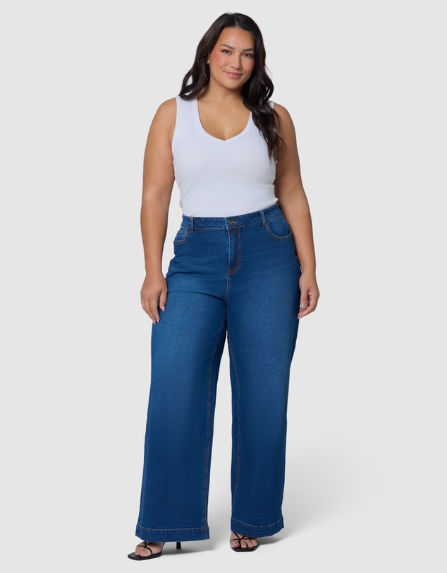 Indigo Tonic - Sully Wide Leg Jean